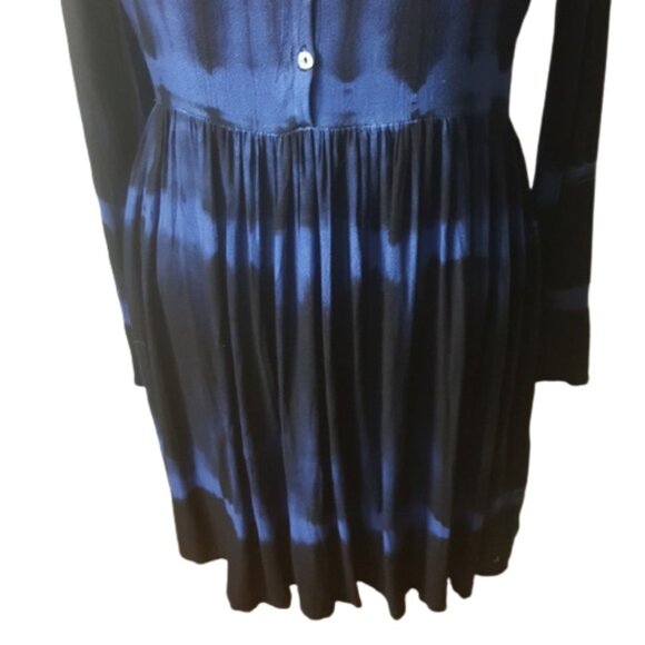 2/$40 Cute California Moonrise boho tie dye tunic knee length bell sleeve dress - Picture 8 of 12